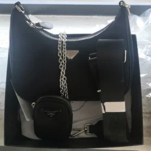 Bags for woman 2021 female Nylon bag women shoulder bags small bag mini Coin Purse Three-in-one ladi