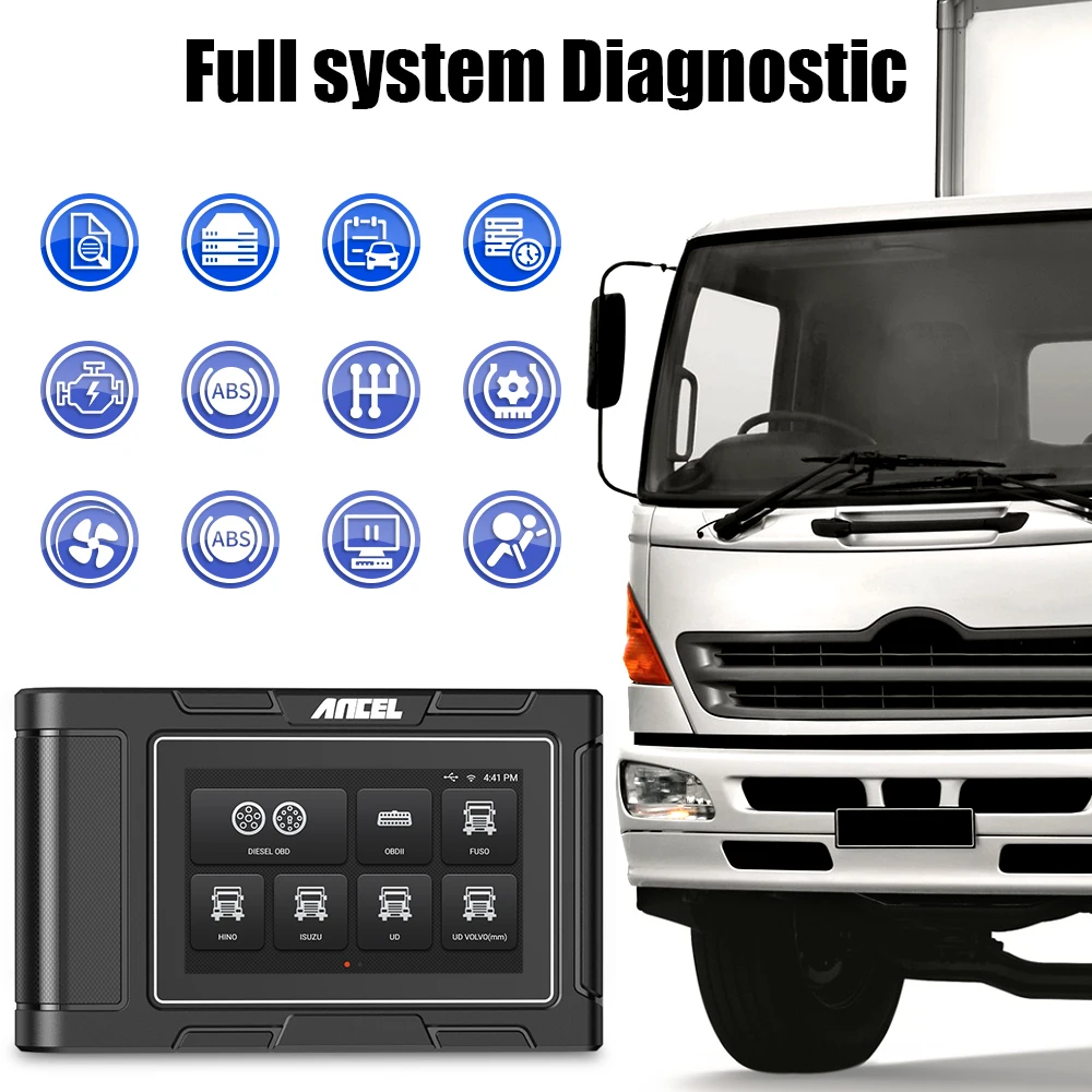 Диагностические инструменты Ancel HD3200 OBD2 сканер DPF для восстановления и сброса