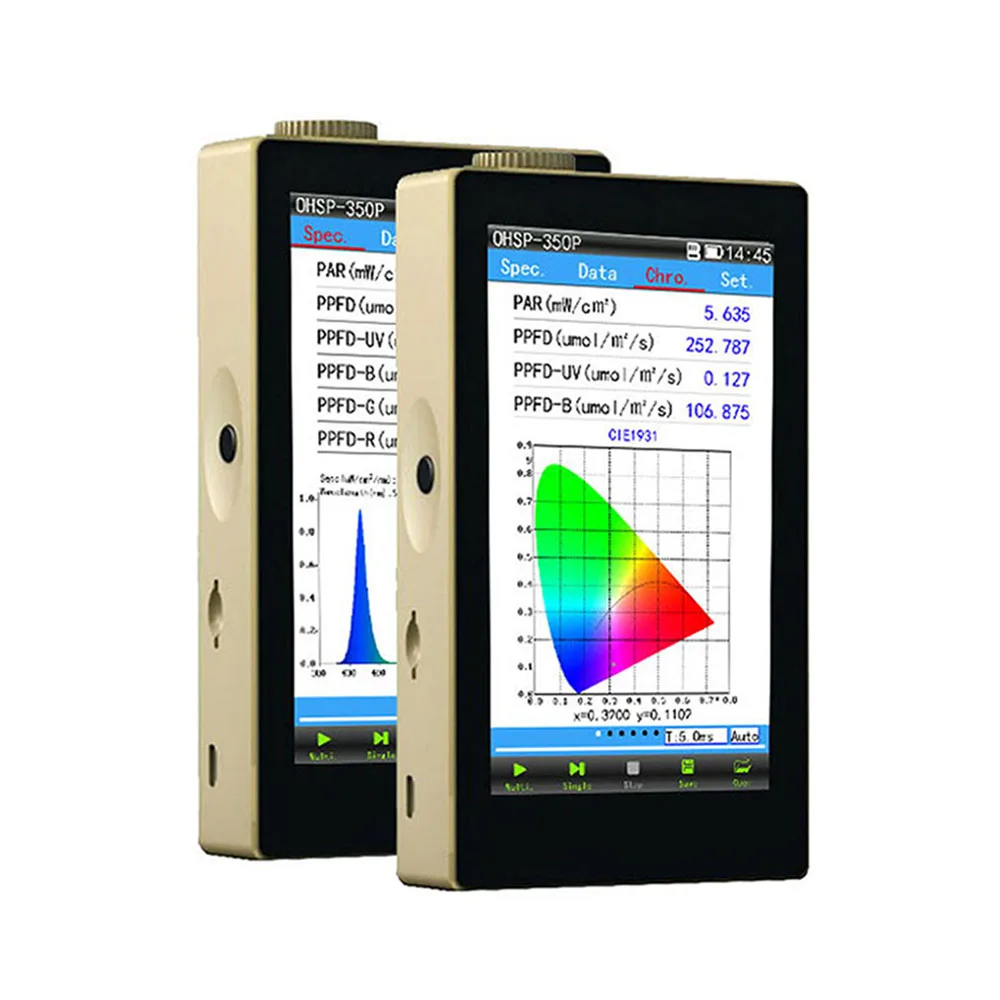 

OHSP-350P Spectrometer for chlorophyll A and chlorophyll B tester