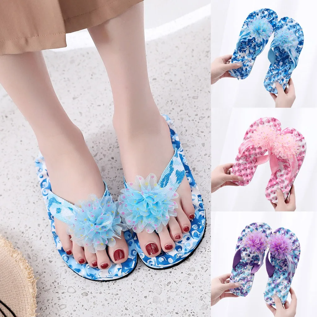 Женская летняя пляжная дышащая обувь Сандалии Домашние тапочки Вьетнамки Обувь
