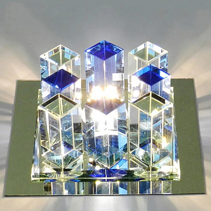 Потолочная лампа Проходная веранда освещение вниз Кристалл Mordern поверхностного