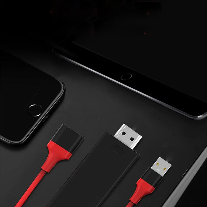 sumai audio cable aux video cable suitable for apple android hdmi hd line type c to mobile phone cable for screen transfer cable free global shipping