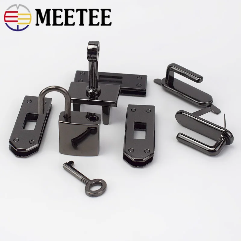 Металлические сумки Meetee 1 комплект (7 шт.) фурнитура аксессуары Женская сумочка