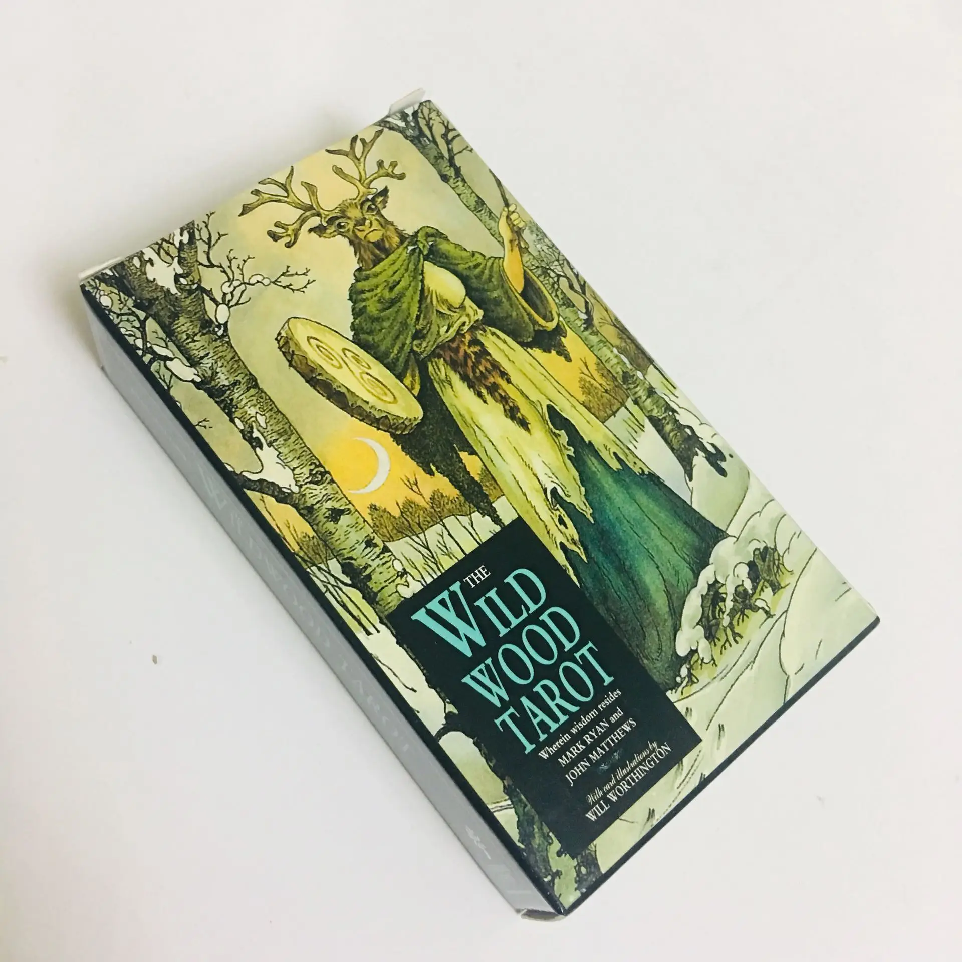 

Witches Tarot cards Writs Tarot cards English Destiny Tarot Wild Animal Tarot Divination Cards wild wood Tarot