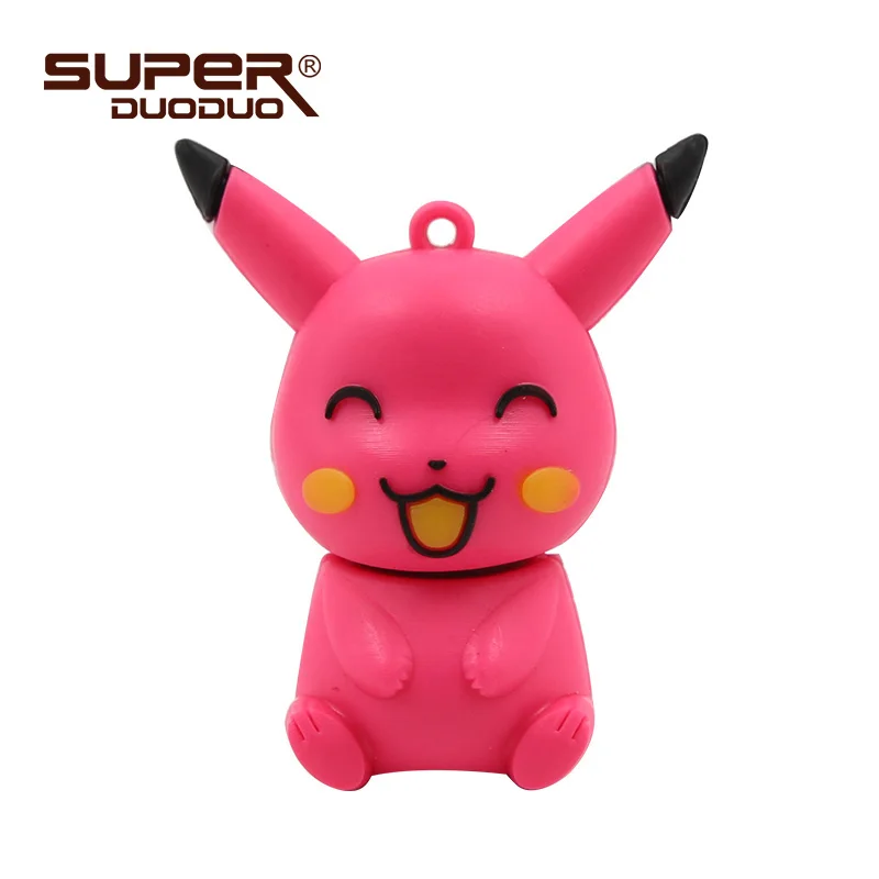 M3 Usb флеш-накопитель 128 ГБ шариковая ручка эльфа 64 Гб pokemon Pikachu pendrive 32 ГБ 16 ГБ 8 ГБ 4 ГБ usb memory stick usb 2,0 - Цвет: M3