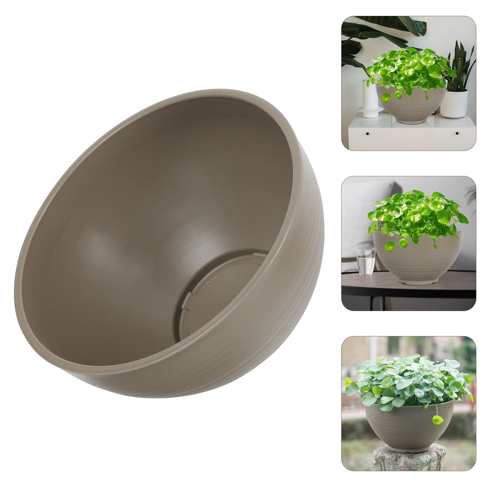 

1 шт. домашние цветочные горшки, полимерный гидропонный контейнер, бонсай, балконные горшки, украшение