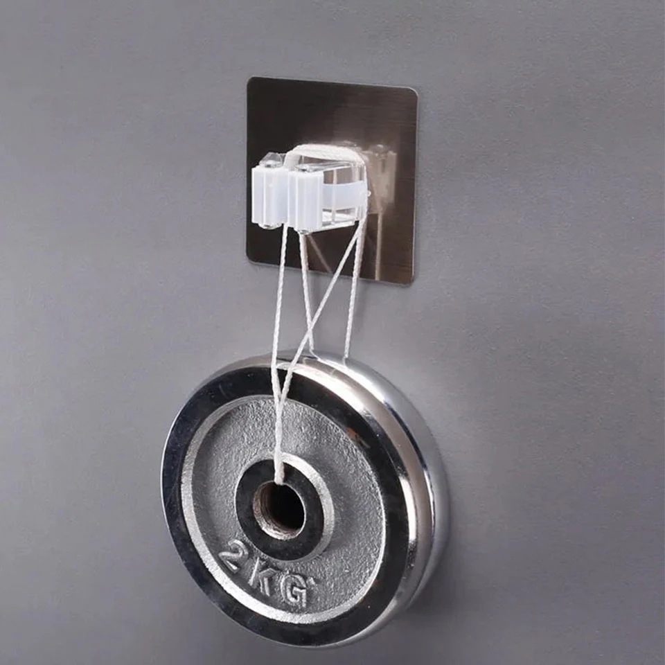 2/4pcs Adhesive Multi-Purpose Hooks Wall Mounted Mop Organizer Holder RackBrush Broom Hanger Hook Kitchen bathroom Strong | Дом и сад