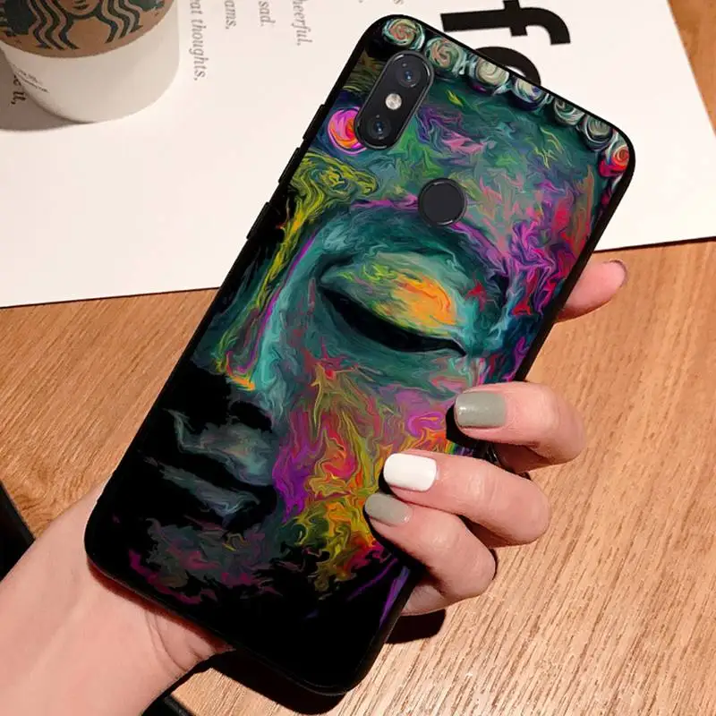 

Shakyamuni Buddha Art Prime luxury design Phone Case shell For Xiaomi Redmi note 7 8 9 t k30 max3 9 s 10 pro lite