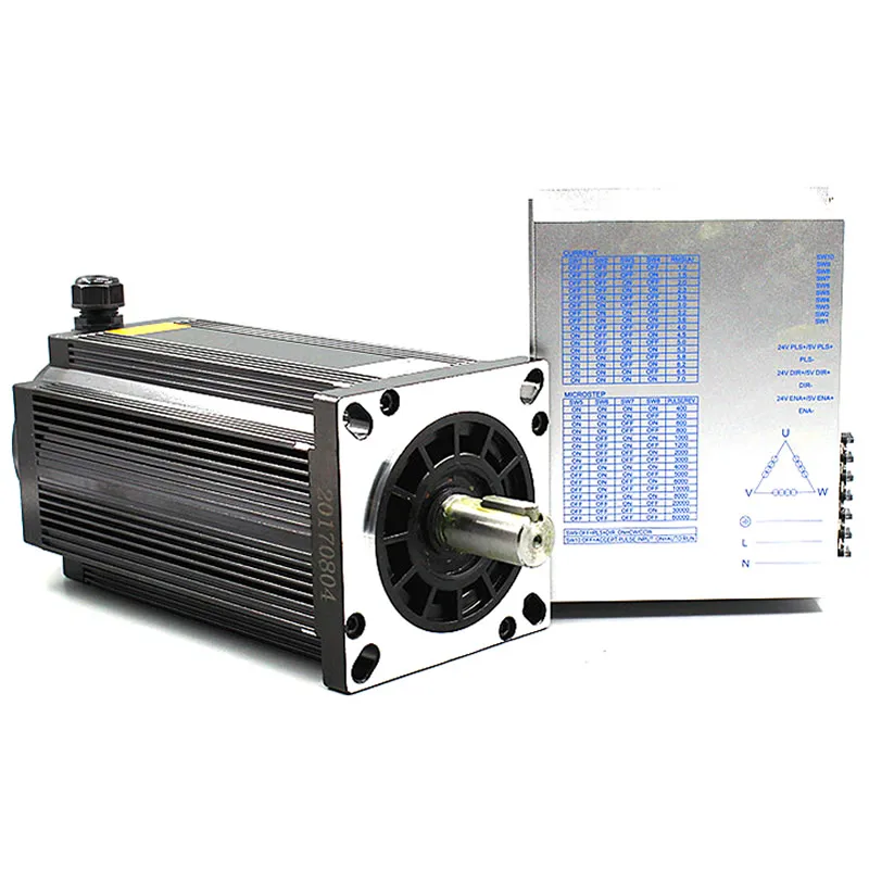 Hybird сервопривод 3 фазный Nema 43 110 комплект шагового двигателя 20N.m 7A мм шаговый
