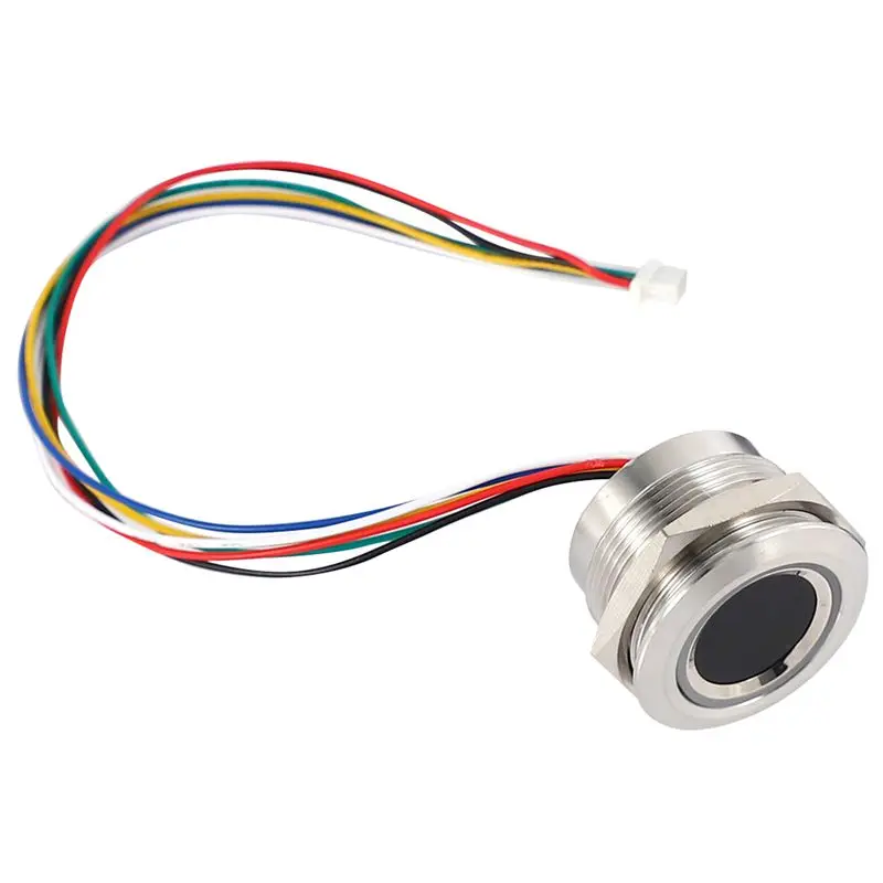 

K202 DC12V Low Power Fingerprint Control Board + R503 Fingerprint Module Round Fingerprint Recognition Module