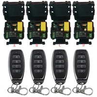 ac220v 1 ch 1ch 10a rf wireless remote control relay switch security system garage doors gate electric doors shutters