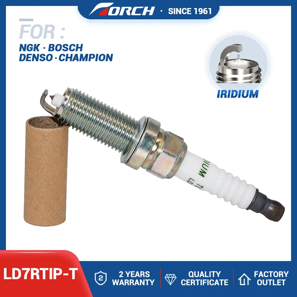 

China Original Spark Ignition Candle Iridium Platinum TORCH LD7RTIP-T for Candle ILKAR7B11/ILKAR7L11/LKR7D-DE