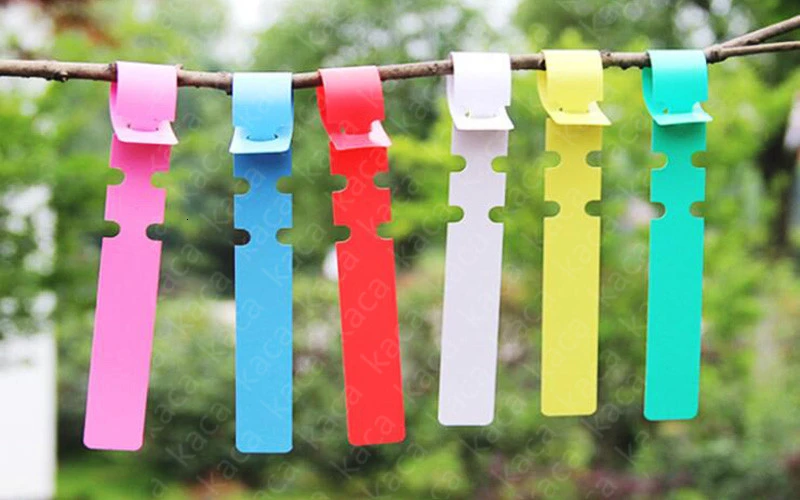 Ярлык для цветов и растений разные цвета ярлык рассады домашнего сада|Маркеры