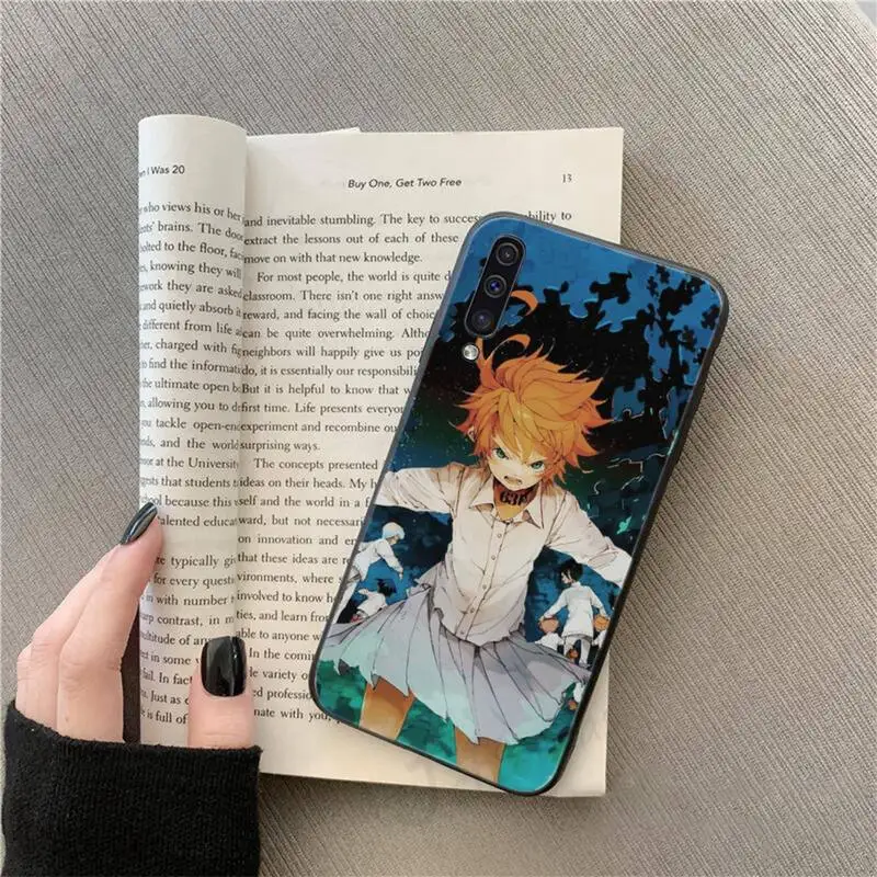 

The Promised Neverland Japan anime Phone Case For Samsung galaxy S 9 10 20 A 10 21 30 31 40 50 51 71 s note 20 j 4 2018 plus