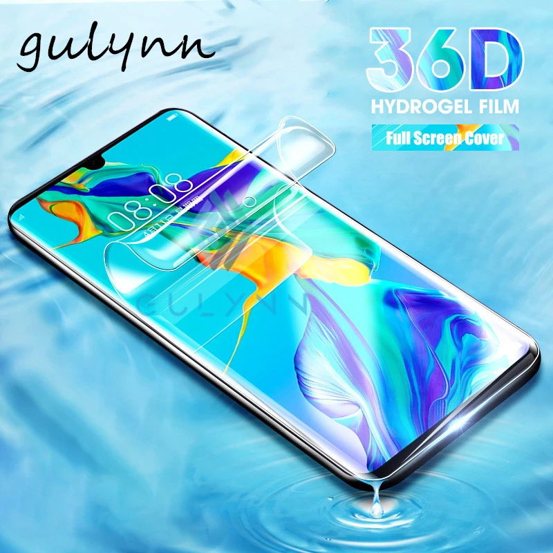 Гидрогелевая пленка 36D для Huawei Honor 9X 8X 30 S Pro Lite Nova 5T 6 7 SE 5i 5 полное покрытие