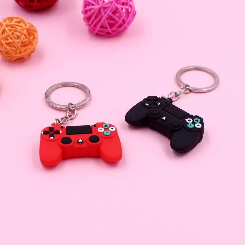 Новинка модный брелок для ключей в виде мультипликационной игровой консоли