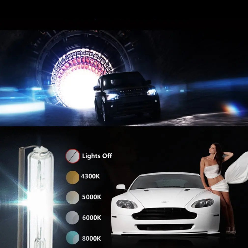 

2 Pcs Universal Car Auto Replacement H1 H4 H11 35W 12V Head Light Energy Saving Bulb Lamp For Outdoor Lights Lighthouses