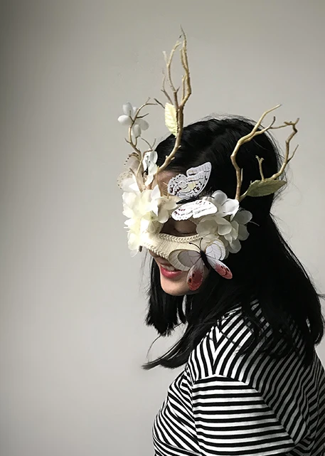 Маска бабочка-ветка маска для танцев вечеринки косплей на Хэллоуин Рождество