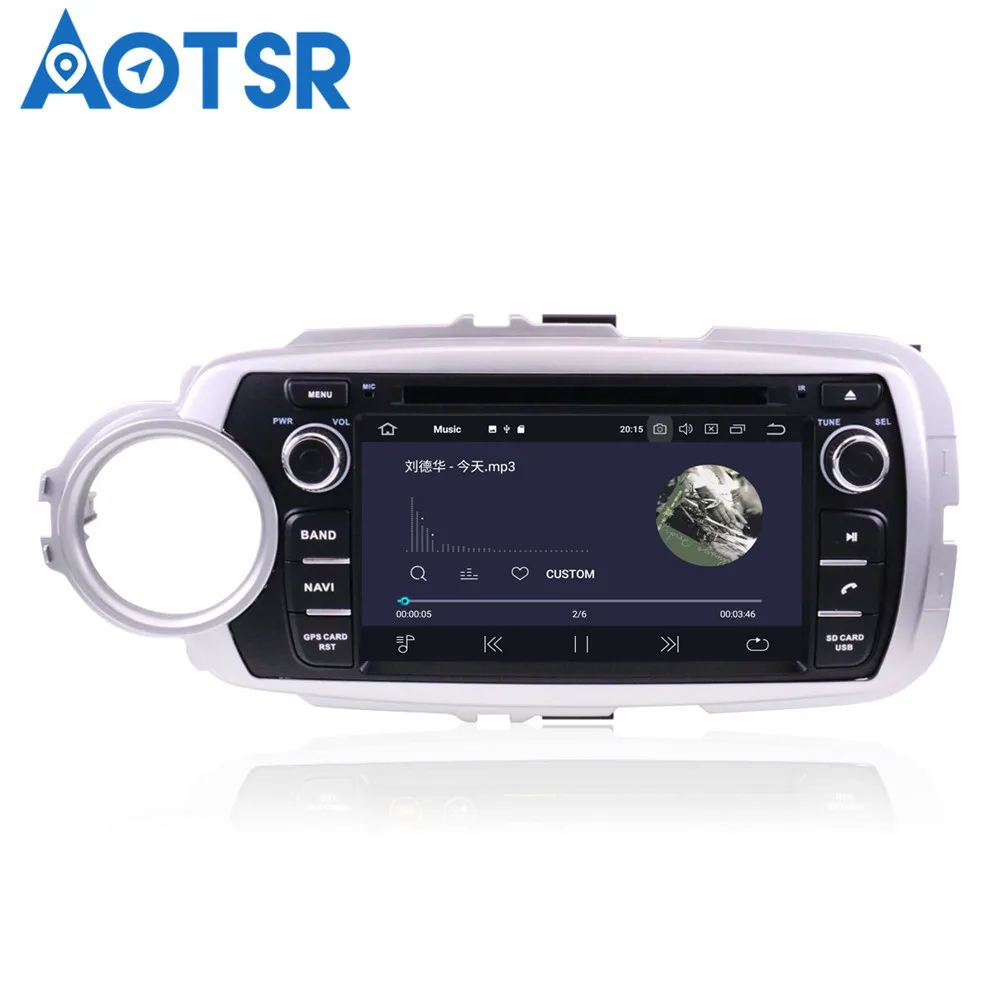 Android 10,0 стерео для Toyota Yaris 2012 2013 Авто Радио FM DVD видео gps навигация WiFi камера заднего вида