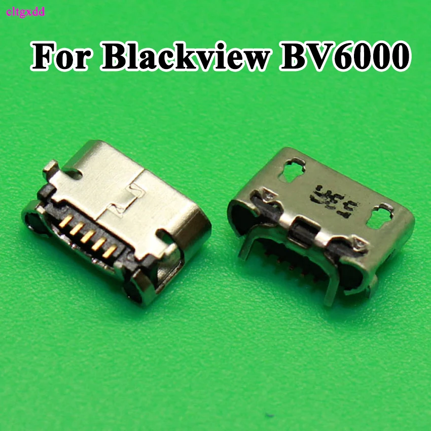 1 10 шт. разъём micro usb для Blackview bv6000 bv6000s bv5000 5pin|Соединители| |