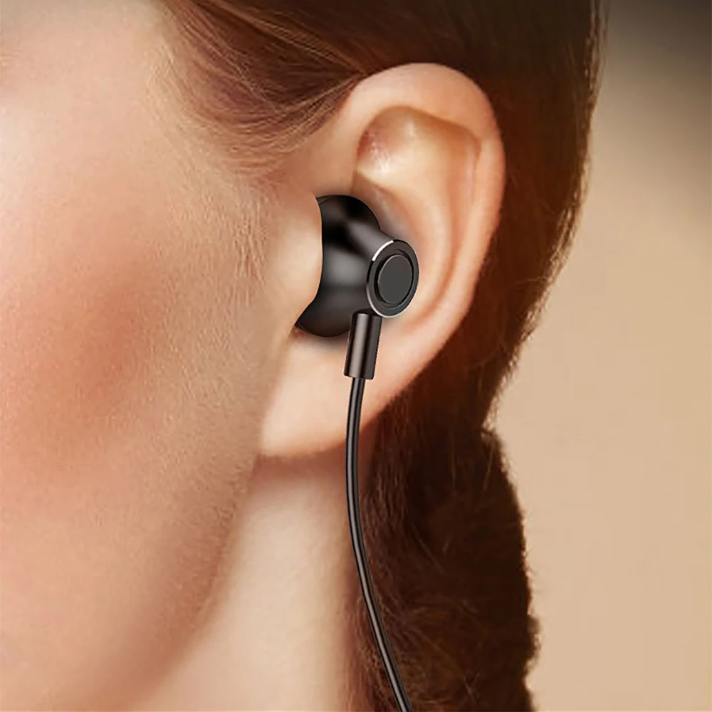 

Bluetooth Earphones 5.0 Neckband Wireless Stereo Sports Magnetic Headphones Hanging Running IPX5 Waterproof Headset