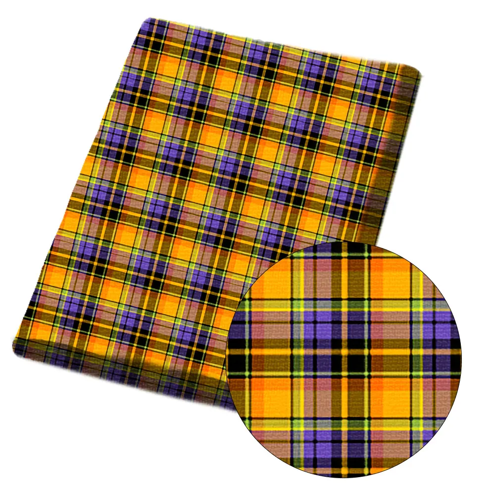 

Cheer Bows 45*140cm 1pc Halloween Polyester Cotton Cloth Fabric For Craft Printed Sheet Home Textile DIY Handmade Dress Supplies