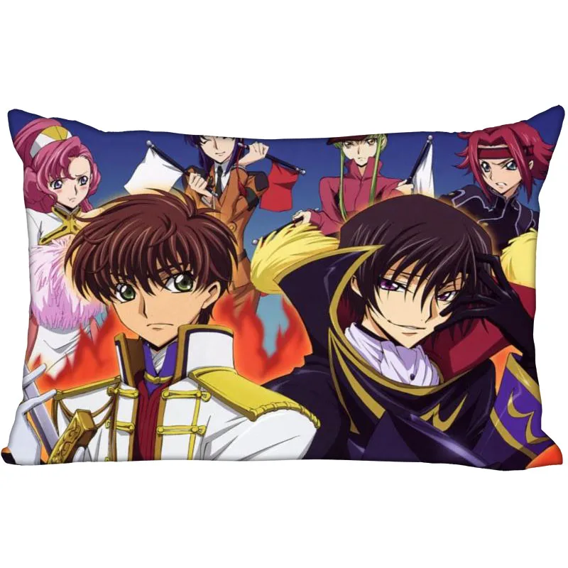 Code Geass: Hangyaku No Lelouch наволочка домашняя декоративная с аниме прямоугольник Подушка