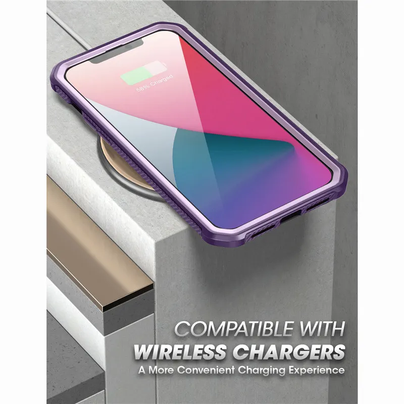 Для iPhone 12 Pro Max чехол 6 7 дюймов (2020 выпуска) SUPCASE UB EXO гибридный Прозрачный Бампер со