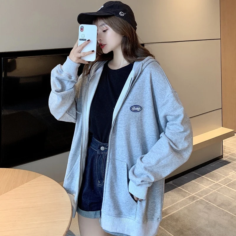 

Hong Kong Style Chic Hong Kong Style Salt Sweater Women's Spring and Autumn Loose Korean Style Fashionable Ins Idle Style BF