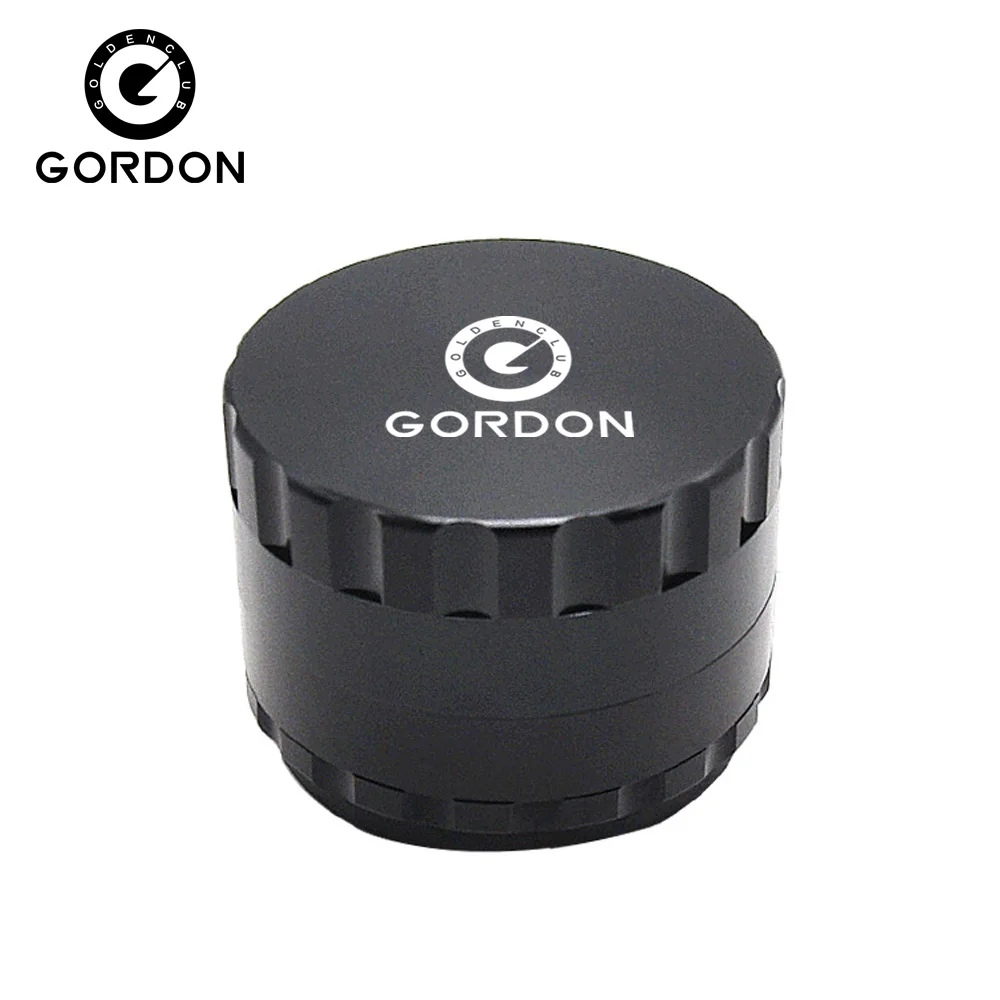 Алюминиевый измельчитель для трав и табака GORDON с режущими лезвиями 63 мм/2 5 дюйма 4