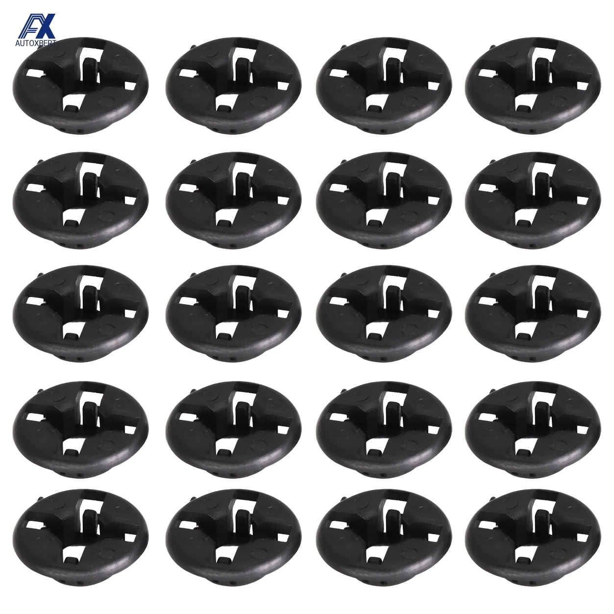 20Pcs Car Clips Hood Support Rod Grommets Fasteners Auto Rivets Plactic Retainer 9008048064 For Toyota Corolla Matrix Tacoma | Автомобили