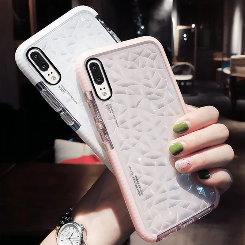 Роскошный чехол Jelly для телефона Samsung Galaxy A50 S10 Plus S9 S8 Note 9 A70 A20 Мягкий Прозрачный