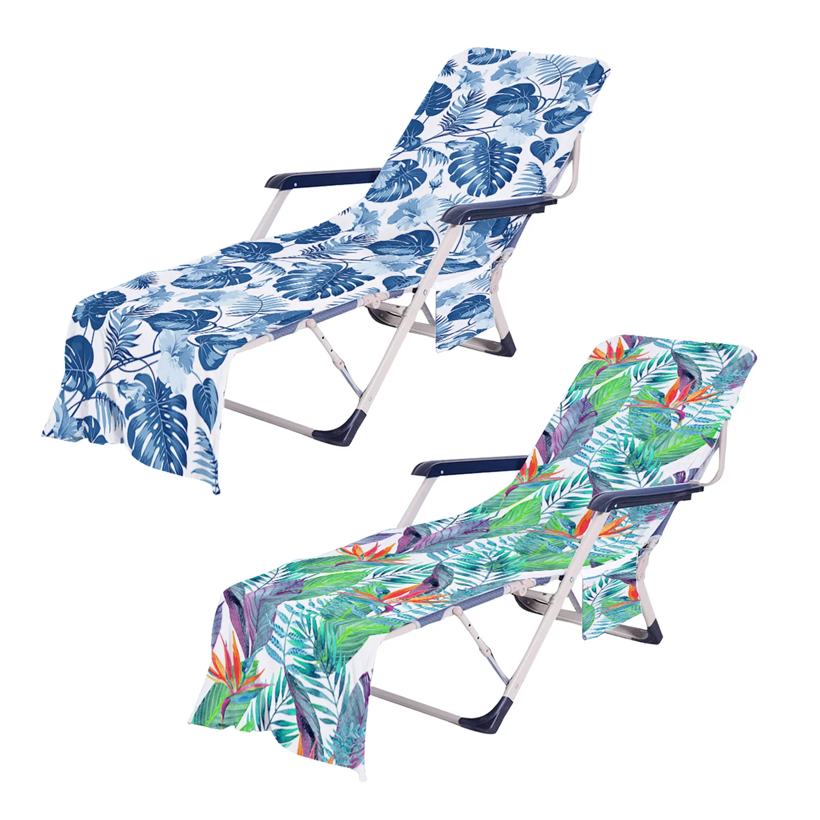 

Летнее пляжное полотенце на стул, пляжное полотенце на длинном ремешке, полотенце на стул, чехол с карманом для улицы, сада, пляжа, бассейна, ...