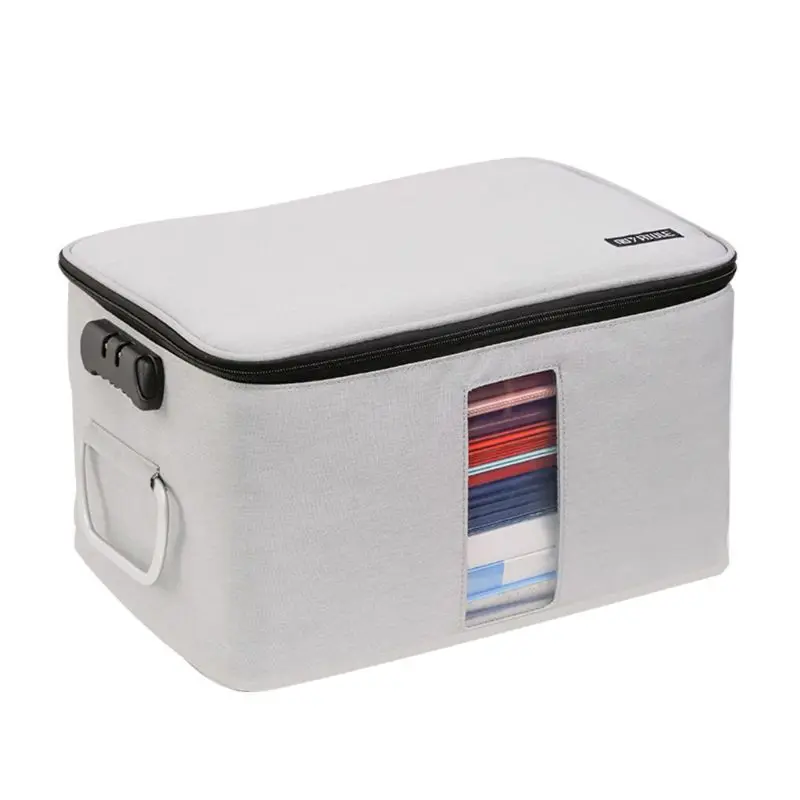 Многослойные Органайзер документов пароль сумка для файлов Портфели большой