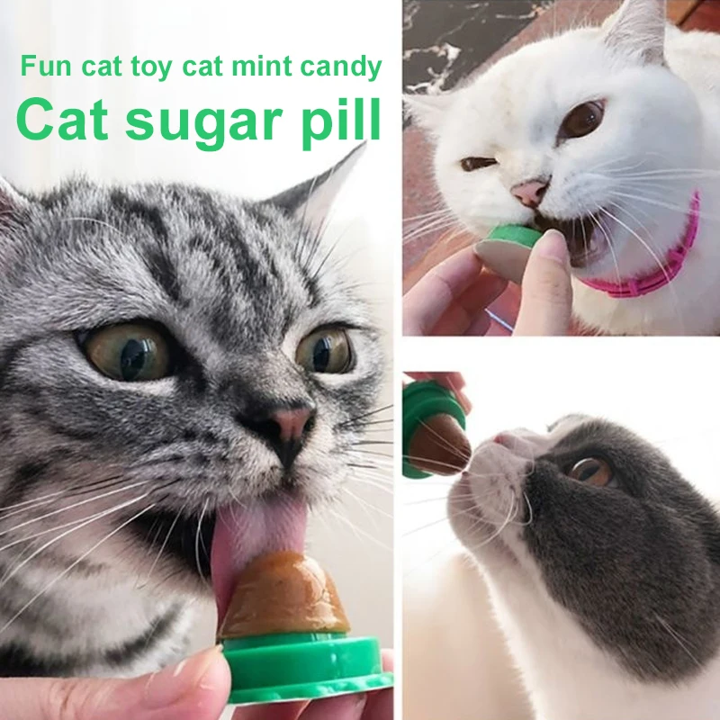 12 месяцев Catnip сахар Рыба Клей кошка питательный желтый липкий котенок ПЭТ моляры