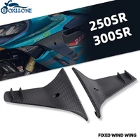 motorcycle accessories front fairing aerodynamic winglets dynamic wing for cfmotor 250sr 250 sr 300sr 300 sr 2020 2021 2022