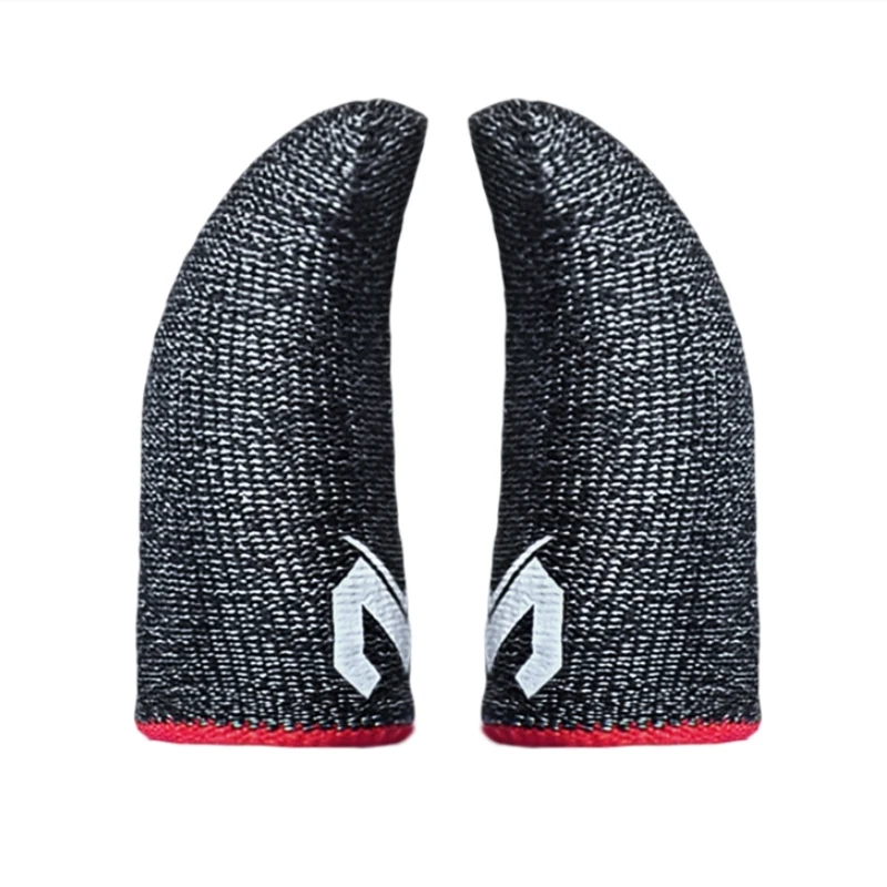 

1 Pair Phone Games Sweat-Proof Finger Gloves Thumbs Finger Cover Anti-slip Cot Sleeve For PUBG Touch Screen Game Accessories New