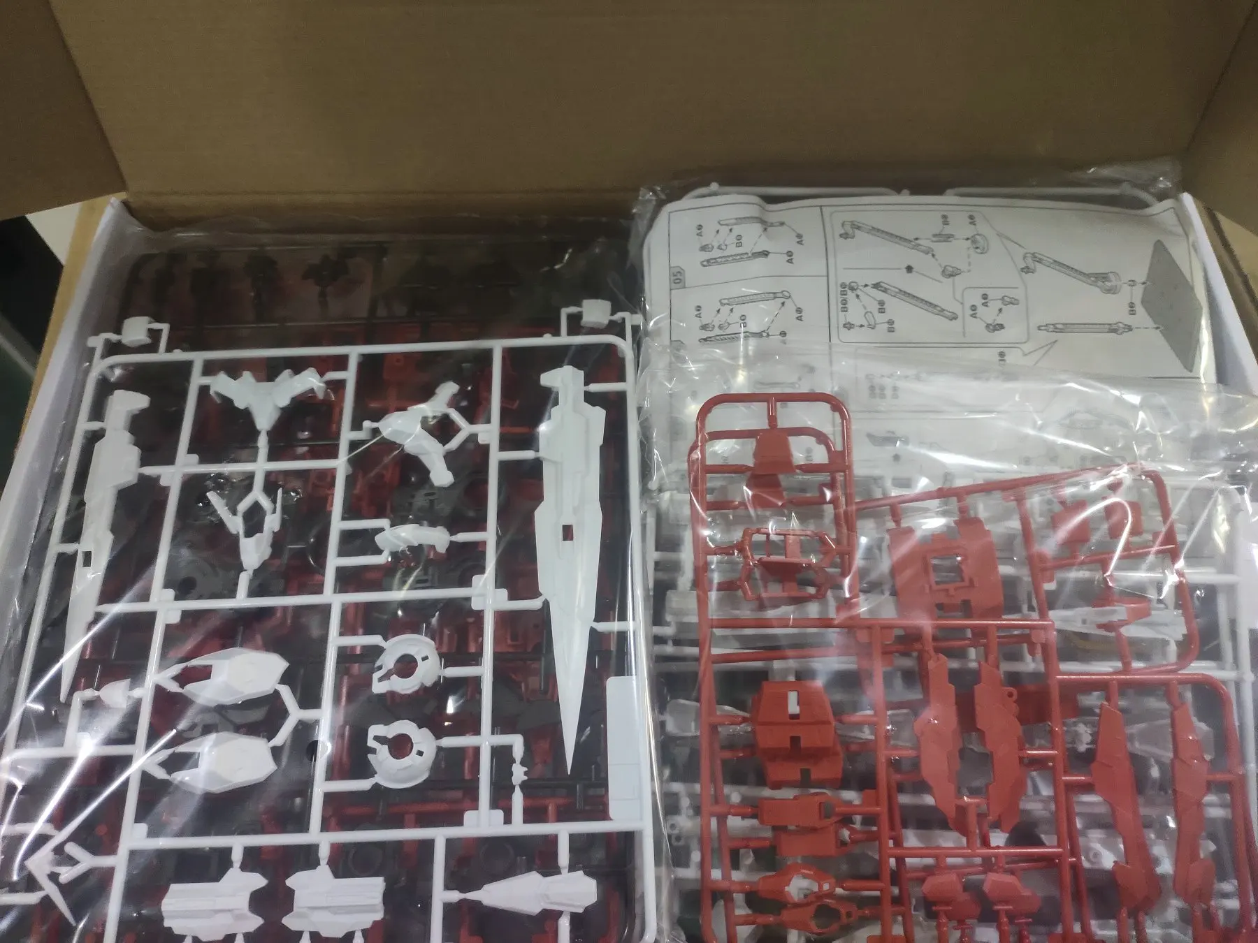 

INSTOCK MJH mojianghun MG 1/100 Gundam 00 OOR Seven Sword assembly robot action toy figure