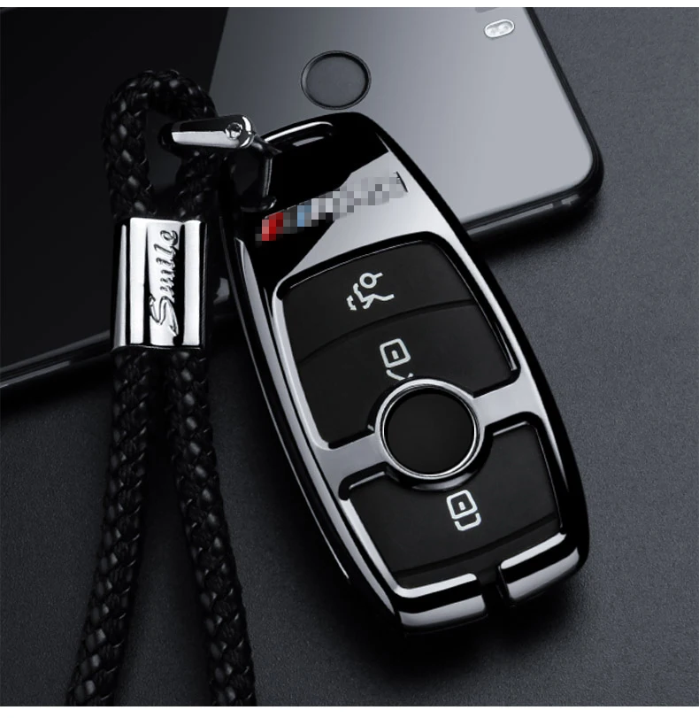 Цинковый сплав, автомобильный брелок, чехол для Mercedes Benz E Class E200L E260 E300L E320L W213 S, аксессуары для стайлинга автомобилей