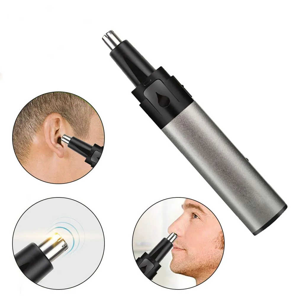 

Ear Nose Hair Trimmer Clipper Professional Painless Eyebrow and Facial Hair Trimmer for Men Women Hair Removal Razor mrs xie