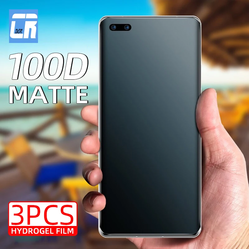 Матовая Гидрогелевая пленка для huawei mate 40 30 20 10 9 pro p40 p30 p20 lite y8p y6p y7a nova 8 se 1-3 шт. |