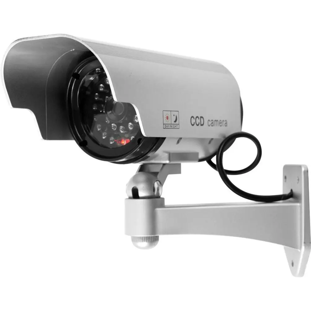

Моделирование Камера Солнечный Светодиодный CCTV Камера Поддельные видеонаблюдения Анти-кражи на открытом воздухе домашняя аналоговая камера Камера, для наблюдения, безопасности