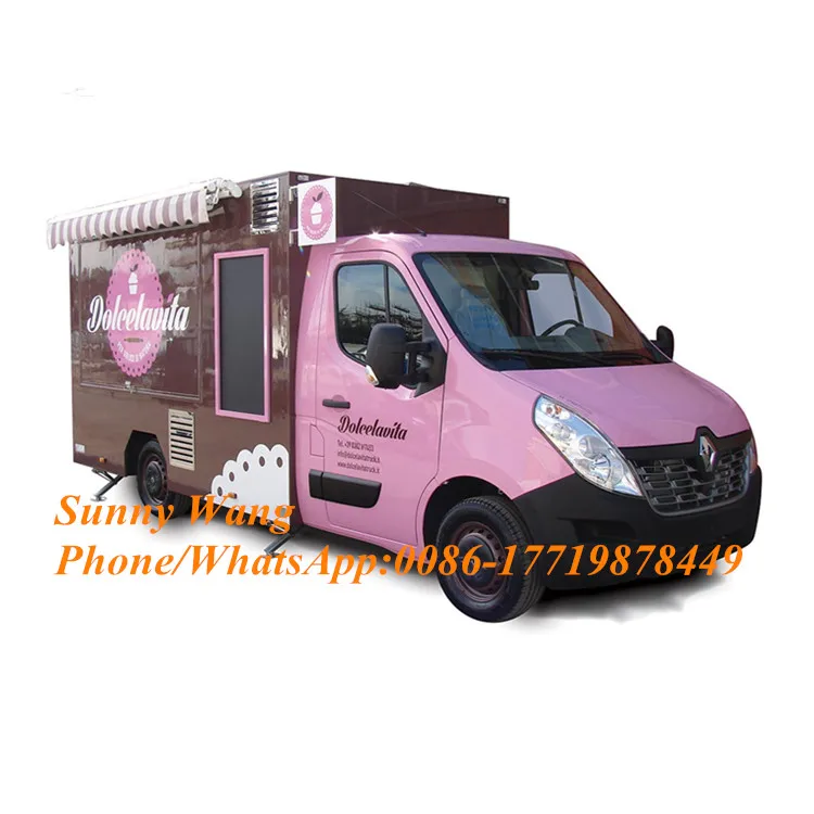 Трейлеры для розеток мобильные пищевые автофургоны продовольственная тележка