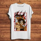 Забавная Мужская футболка с аниме Digimo agumon greymon, белая Повседневная футболка, мужская Японская манга, унисекс, уличная футболка