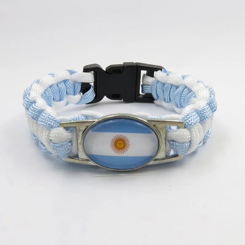 Бесконечная любовь Аргентина деревенский браслет Мода мужчины и женщины Веревка