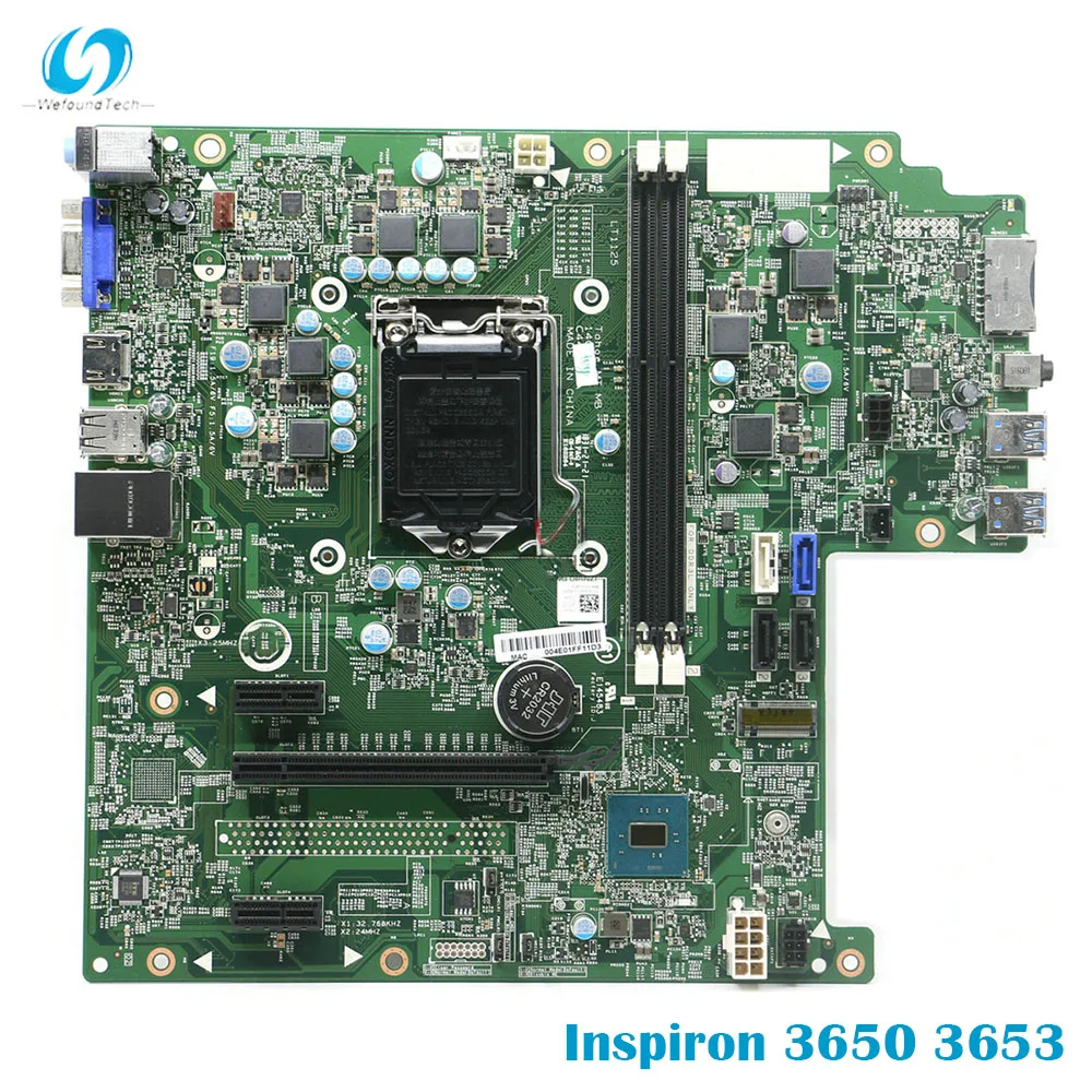 

Материнская плата LGA1151 H110 C2XKD VGHXY DDR3 для системы Dell Inspiron 100% 3650, 3653