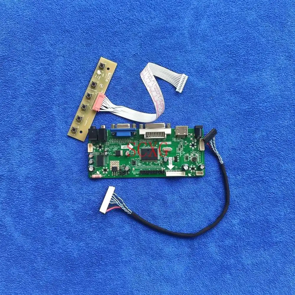 

LCD/LED Kit HDMI-compatible VGA DVI 1024*600 For B154EW09/LP154WX7 Panel LVDS 30-Pin Monitor M.NT68676 drive controller board