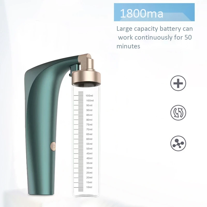 

Roller Handheld High Pressure Oxygen Injection Machine Portable Nanometer Face Moisturizing Spray Instrument