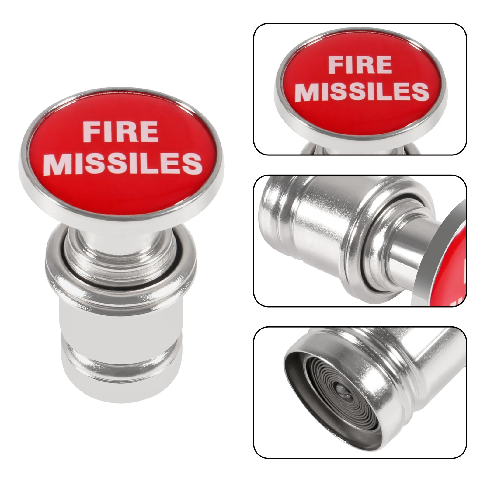 Car Cigarette Lighter EJECT FIRE MISSIL Button Replacement Heater 12V Push Fits Most Automotive Vehicles | Автомобили и мотоциклы