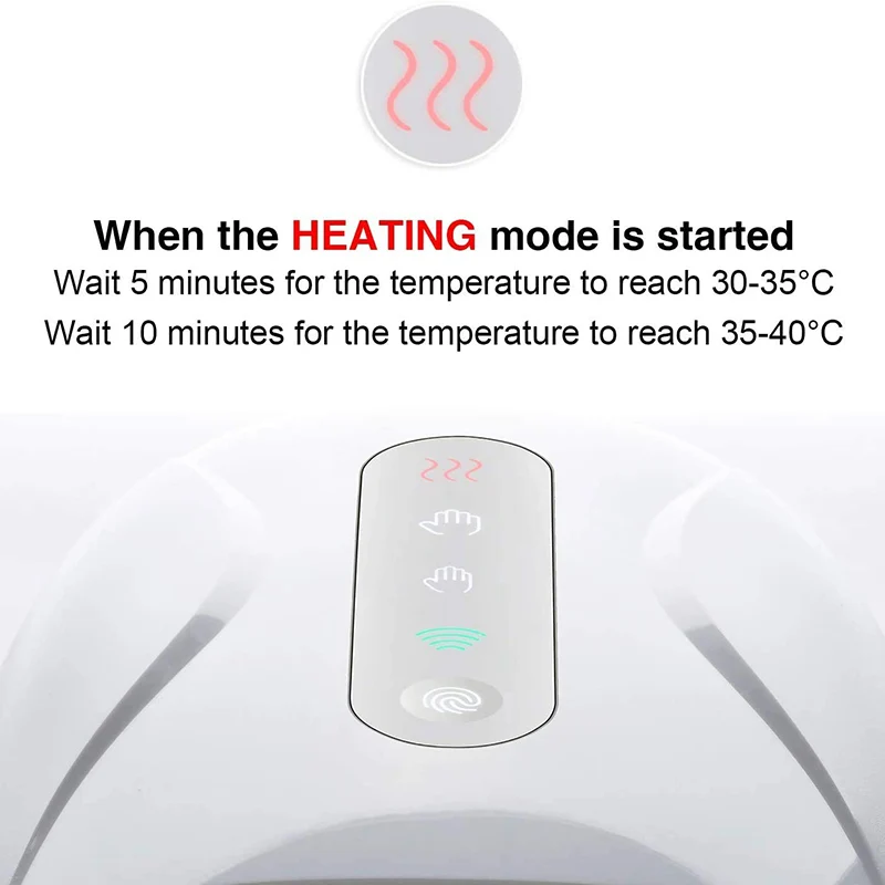 Электрический массажер для рук горячий компресс пальцев массажный инструмент